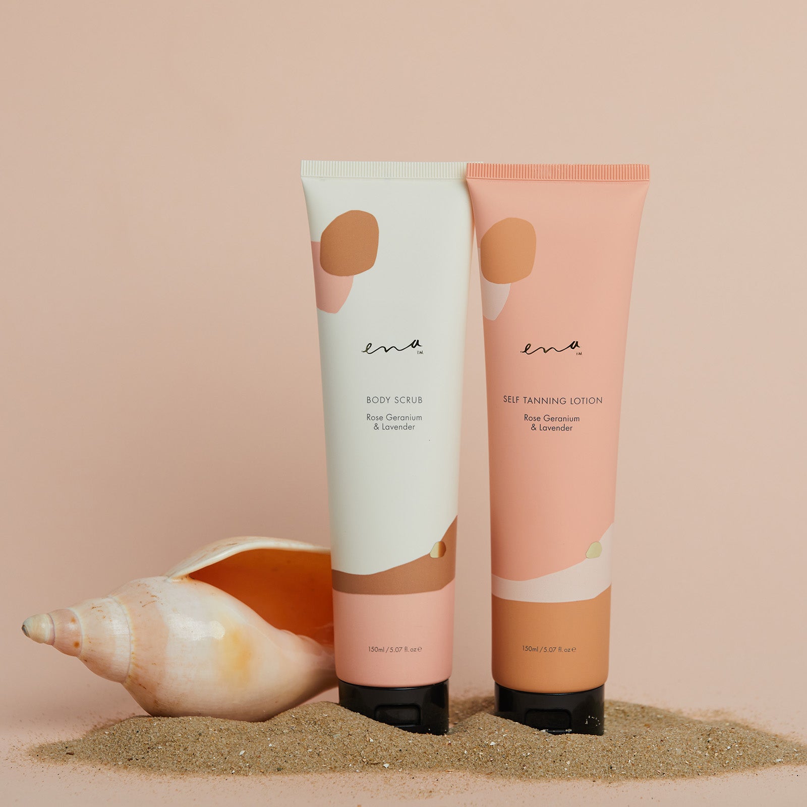Body Scrub & Tanning Lotion - Gift Bundle